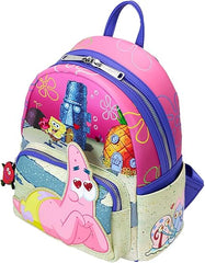 LOUNGEFLY Roll over image to zoom in Loungefly Nickelodeon Spongebob & Patrick Mini Backpack