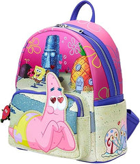 LOUNGEFLY Roll over image to zoom in Loungefly Nickelodeon Spongebob & Patrick Mini Backpack