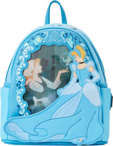 LOUNGEFLY Disney Cinderella Lenticular Princess Series Mini Backpack