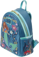 LOUNGEFLY Disney Little Mermaid Ariel Live Action Double Strap Shoulder Bag