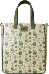 Loungefly Disney Tinker Bell 4-Leaf Clover Tote Bag