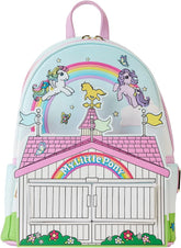 LOUNGEFLY My Little Pony 40th Anniversary Stable Mini Backpack