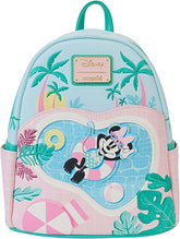 LOUNGEFLY Disney Minnie Mouse Vacation Style Poolside Mini Backpack