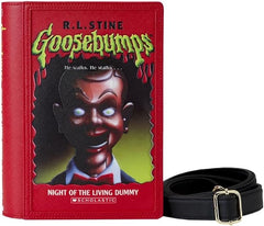 Loungefly Goosebumps Slappy Book Cover Crossbody Bag