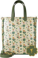 Loungefly Disney Tinker Bell 4-Leaf Clover Tote Bag