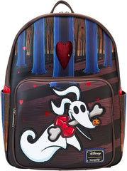 LOUNGEFLY Disney Nightmare Before Christmas Zero Full-Size Backpack