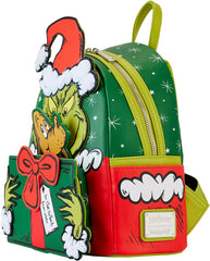 LOUNGEFLY Dr. Seuss' How the Grinch Stole Christmas! Santa Cosplay Mini Backpack