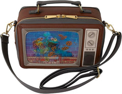 Loungefly Sesame Street Lenticular Retro TV Crossbody Bag