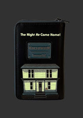 LOUNGEFLY Halloween Michael Myers Mask Cosplay Zip-Around Wallet