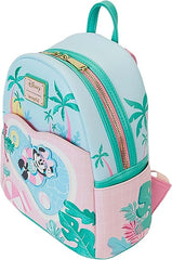 LOUNGEFLY Disney Minnie Mouse Vacation Style Poolside Mini Backpack