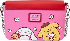 LOUNGEFLY Sanrio Hello Kitty & Friends Color Block Crossbody Bag