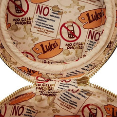 Loungefly Gilmore Girls Luke's Diner To-Go Coffee Cup Crossbody Bag