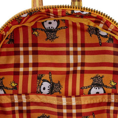 LOUNGEFLY Peanuts Snoopy Scarecrow Cosplay Mini Backpack