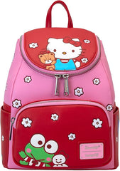 LOUNGEFLY Sanrio Hello Kitty & Friends Color Block Mini Backpack