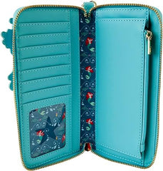 LOUNGEFLY The Little Mermaid Ariel Princess Lenticular Zip Around Wallet