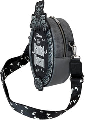 LOUNGEFLY Disney Haunted Mansion Plaque Crossbody Bag