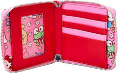 LOUNGEFLY Sanrio Hello Kitty & Friends Color Block Zip Around Wallet
