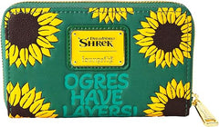 LOUNGEFLY DreamWorks Shrek Spring Vibes Zip Around Wallet