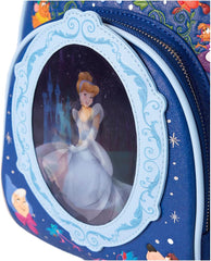 LOUNGEFLY Disney Cinderella 75th Anniversary Lenticular Mini Backpack