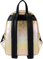 LOUNGEFLY Sanrio 50th Anniversary Metallic Gold Mini Backpack