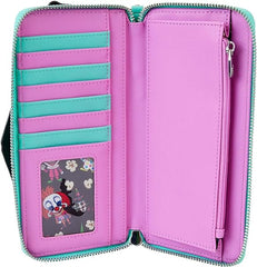 Loungefly Killer Klowns from Outer Space Wristlet Zip Around Wallet