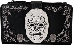 LOUNGEFLY Harry Potter Death Eater Zip Around Wallet