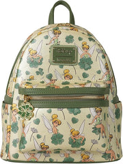 LOUNGEFLY Disney Tinker Bell 4-Leaf Clover Mini Backpack