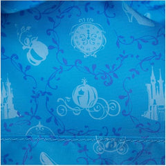 LOUNGEFLY Disney Cinderella 75th Anniversary Pink Bow Mini Backpack