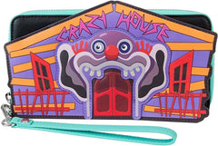 Loungefly Killer Klowns from Outer Space Wristlet Zip Around Wallet