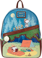 LOUNGEFLY Peanuts Beagle Scouts 50th Anniversary Womens Double Strap Shoulder Bag Purse