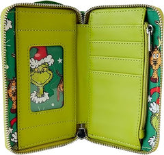 Loungefly Dr. Seuss' How the Grinch Stole Christmas! Zip Around Wallet