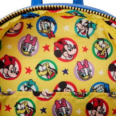 LOUNGEFLY Disney Mickey and Friends Classic Mini Backpack