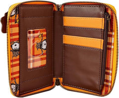 LOUNGEFLY Peanuts Snoopy Scarecrow Cosplay Zip-Around Wallet