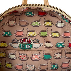 LOUNGEFLY Friends Central Perk Domed Coffee Mug Scented Mini Backpack