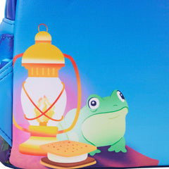 LOUNGEFLY Disney Stitch Camping Cuties Glow Mini Backpack