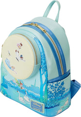 LOUNGEFLY Disney Peter Pan You Can Fly Glow Double Strap Shoulder Bag