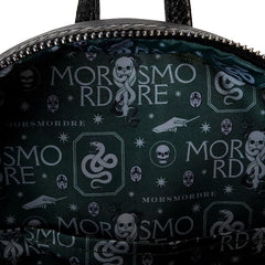 LOUNGEFLY Harry Potter Death Eater Cosplay Mini Backpack