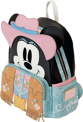 LOUNGEFLY Disney Western Minnie Cosplay Double Strap Shoulder Bag