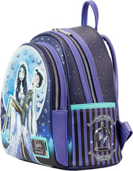 LOUNGEFLY Corpse Bride Moon Double Strap Shoulder Bag
