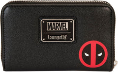 Loungefly Marvel Deadpool Metallic Collection Cosplay Zip