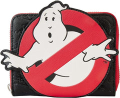 LOUNGEFLY Ghostbusters Logo Zip-Around Wallet