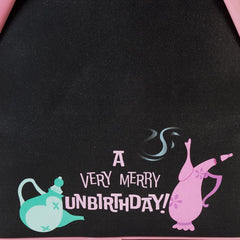 LOUNGEFLY Disney Alice in Wonderland Unbirthday Mini Backpack