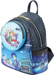 LOUNGEFLY Hocus Pocus Poster Glow Double Strap Shoulder Bag