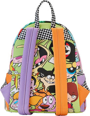 LOUNGEFLY Cartoon Network Retro Collage Mini Backpack
