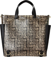 LOUNGEFLY Marvel Logo Convertible Backpack & Tote Bag