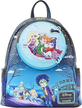 LOUNGEFLY Hocus Pocus Poster Glow Double Strap Shoulder Bag