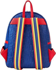 Loungefly My Hero Academia Group Debossed Logo Anime Mini Backpack