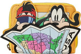 LOUNGEFLY Disney A Goofy Movie Road Trip Zip Around Wallet