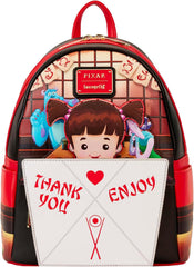 LOUNGEFLY Disney Monsters, Inc. Harryhausen's Takeout Boo Pop-Up Mini Backpack