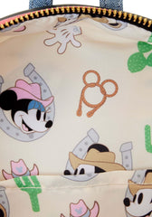 LOUNGEFLY Disney Western Mickey Mouse Double Strap Shoulder Bag